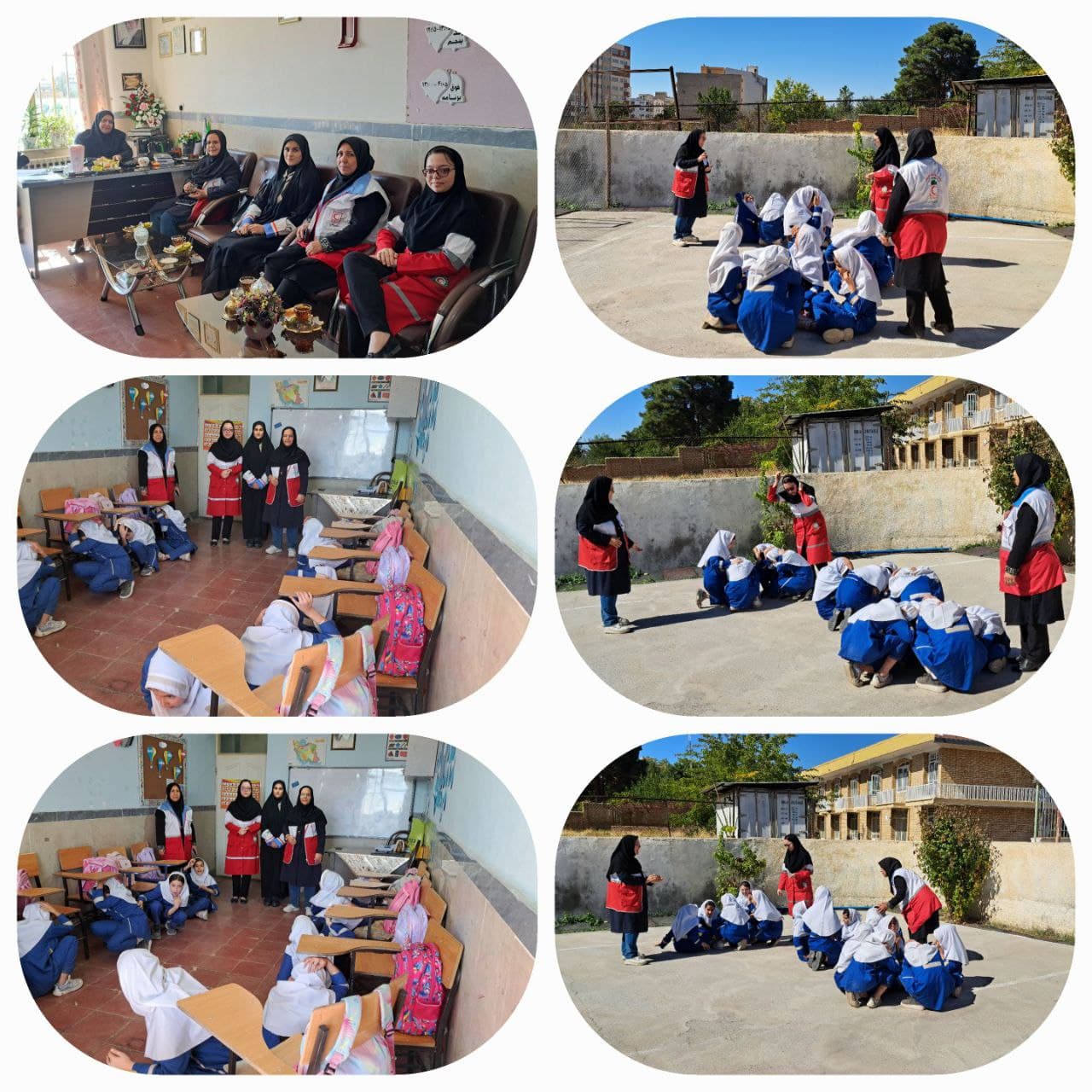 آموزش و تمرین روش ها و اصول پناهگیری